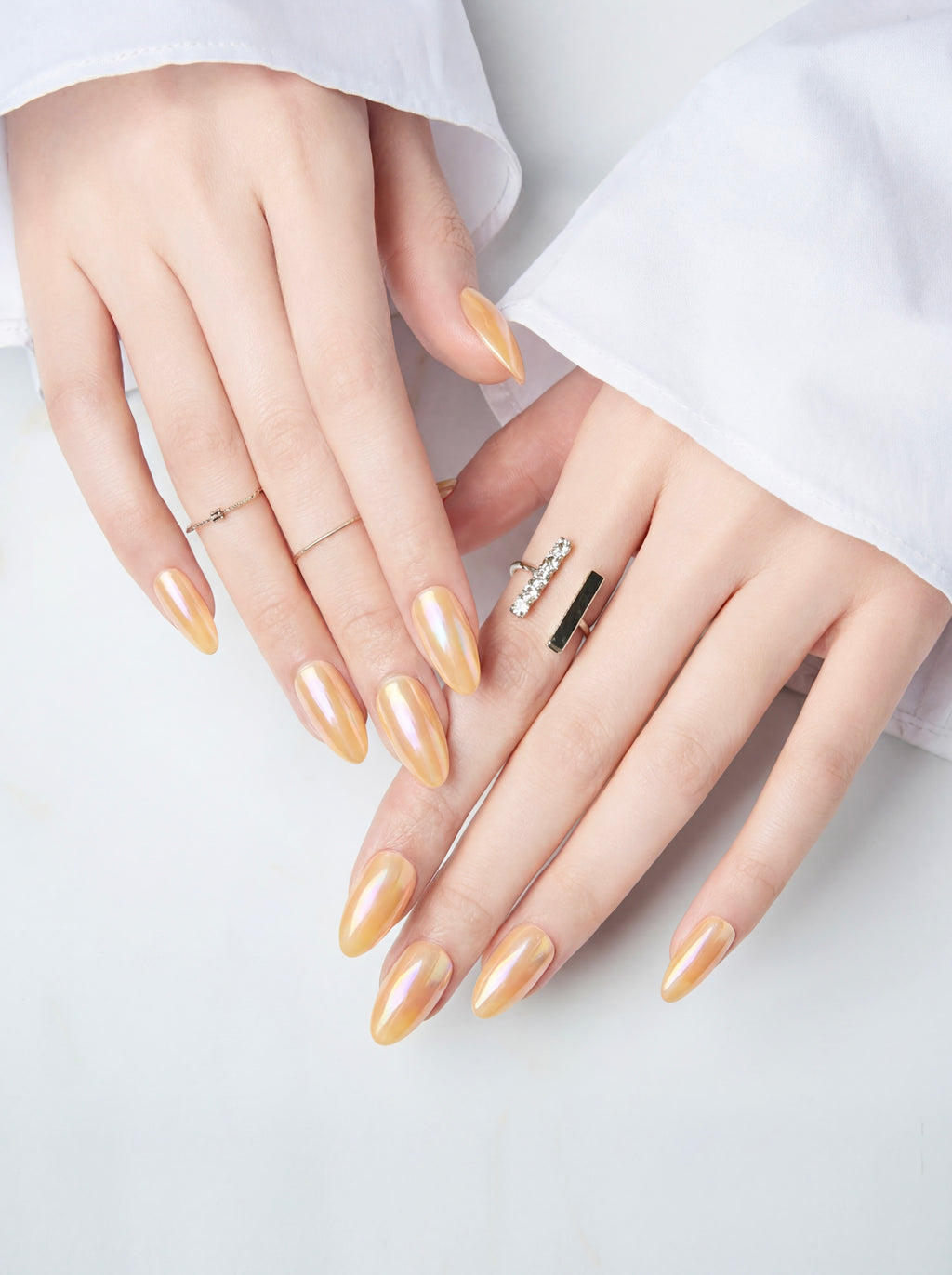 24-Pack Retro False Nails: Polka Dot, Butterfly, Leopard & Floral Designs
